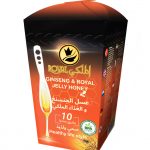 عسل الجنسنغ والغذاء الملكي